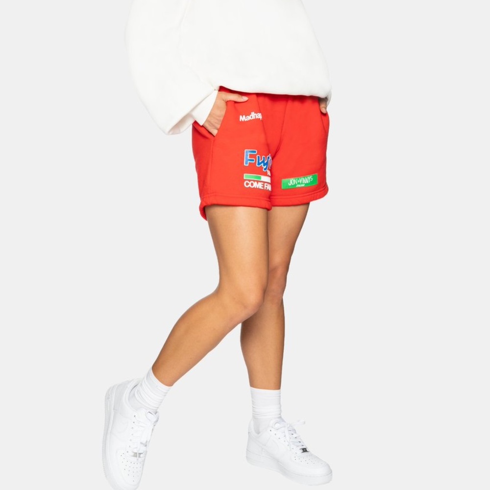 MADHAPPY - JON & VINNY'S HERITAGE SHORT - RED